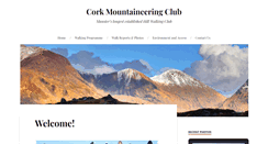 Desktop Screenshot of corkmountaineeringclub.ie